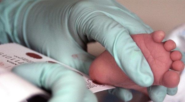 Cách lấy máu gót chân để sàng lọc sơ sinh