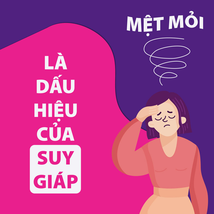 Mệt mỏi là dấu hiệu đầu tiên của suy giáp