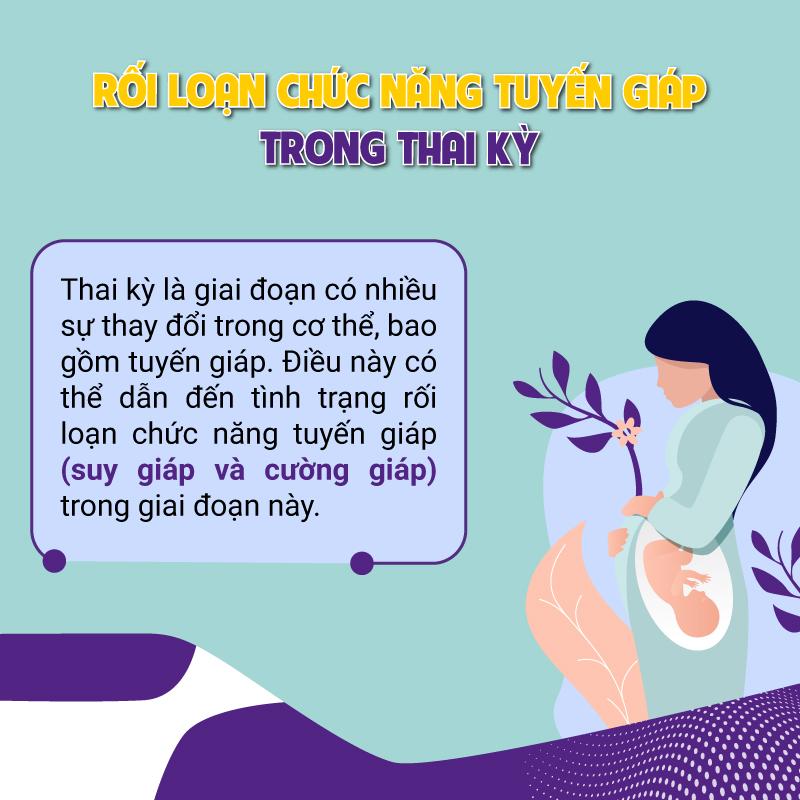 Rối loạn chức năng tuyến giáp trong thai kỳ nguyên nhân từ sự thay đổi trong cơ thể