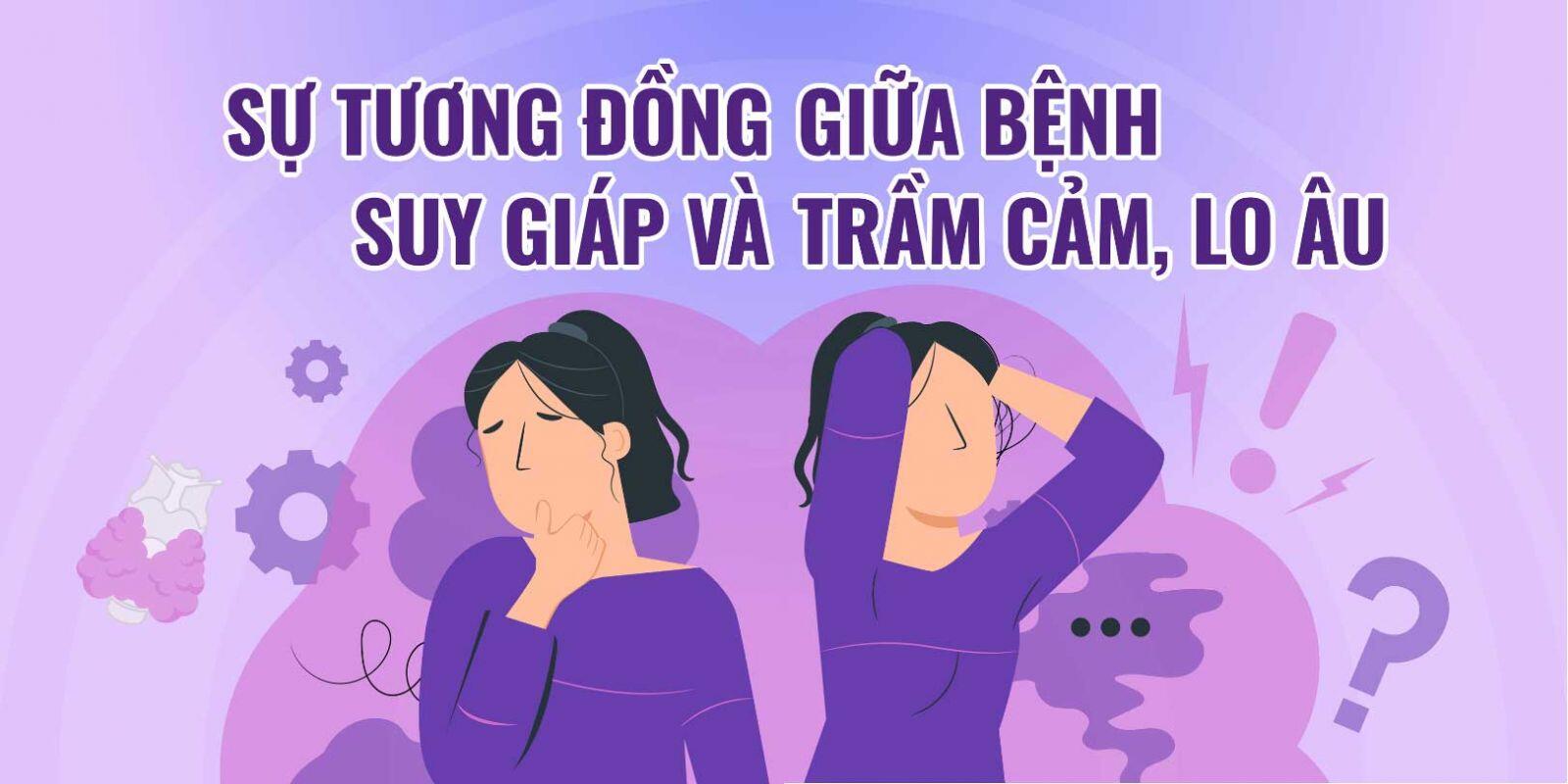 sự tương đồng suy giáp và trầm cảm